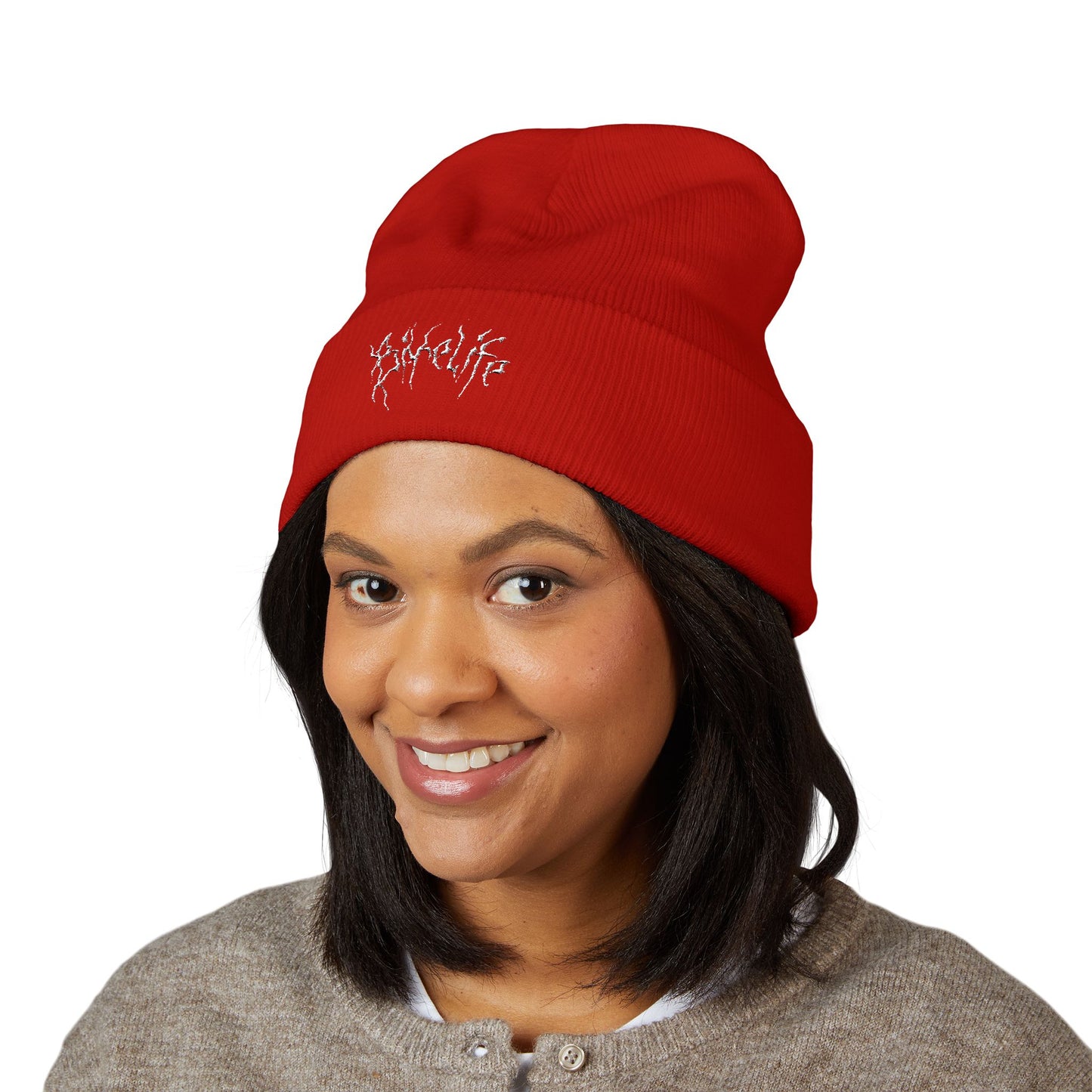 Bikelife beanie (Embroidery)