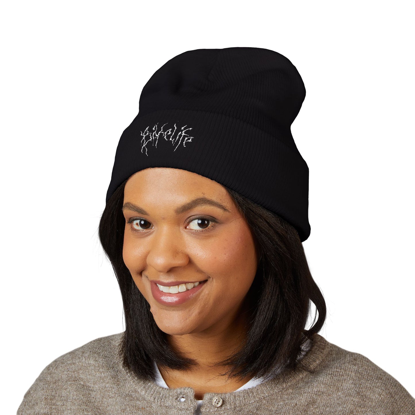 Bikelife beanie (Embroidery)