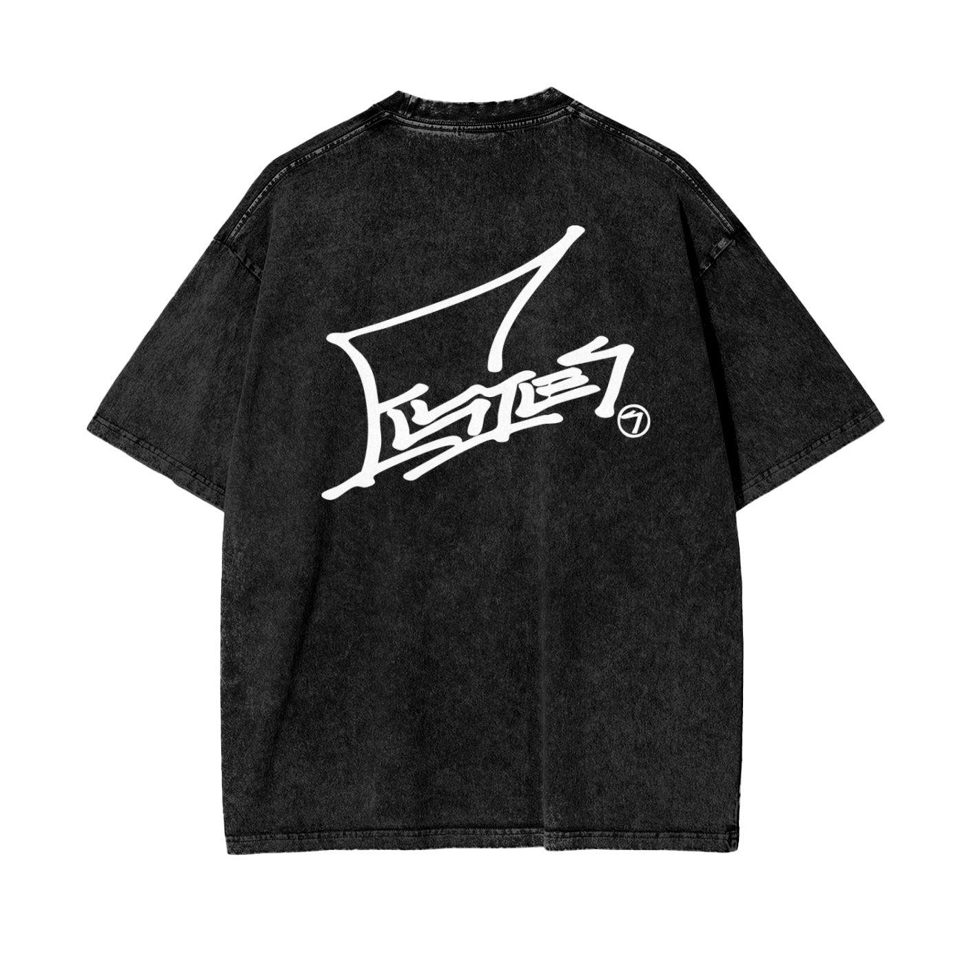 ENLIES oversize signature tee shirt
