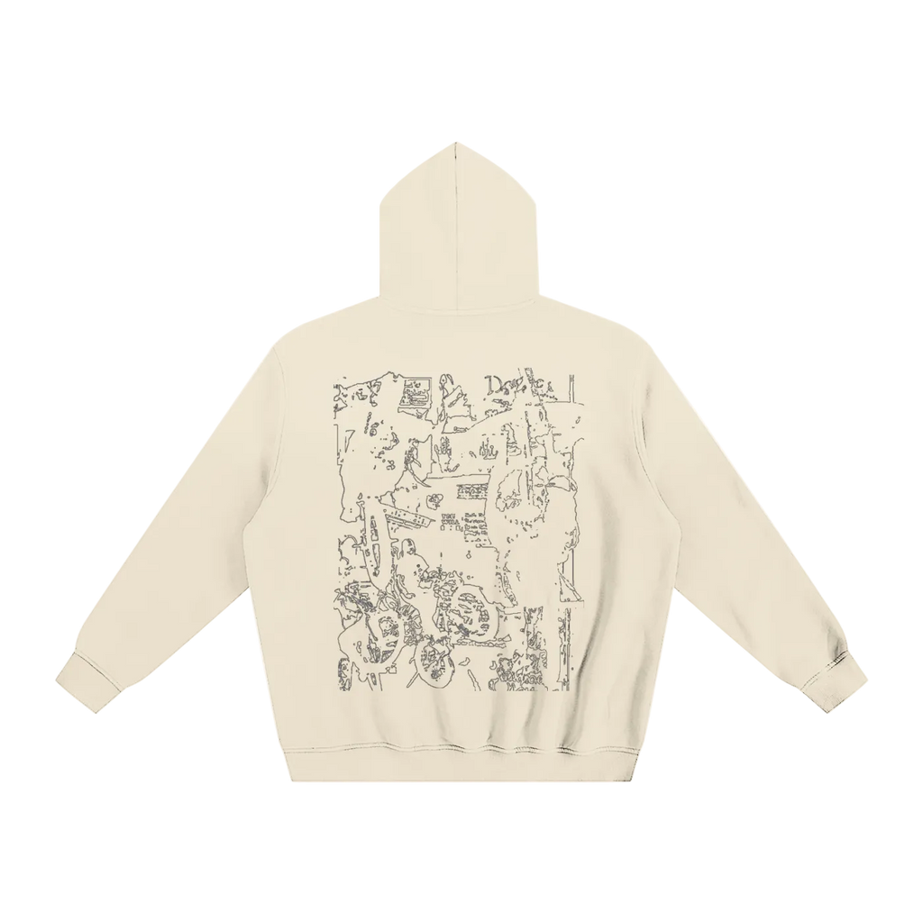 Light Bikelife Handdrag Hoodie