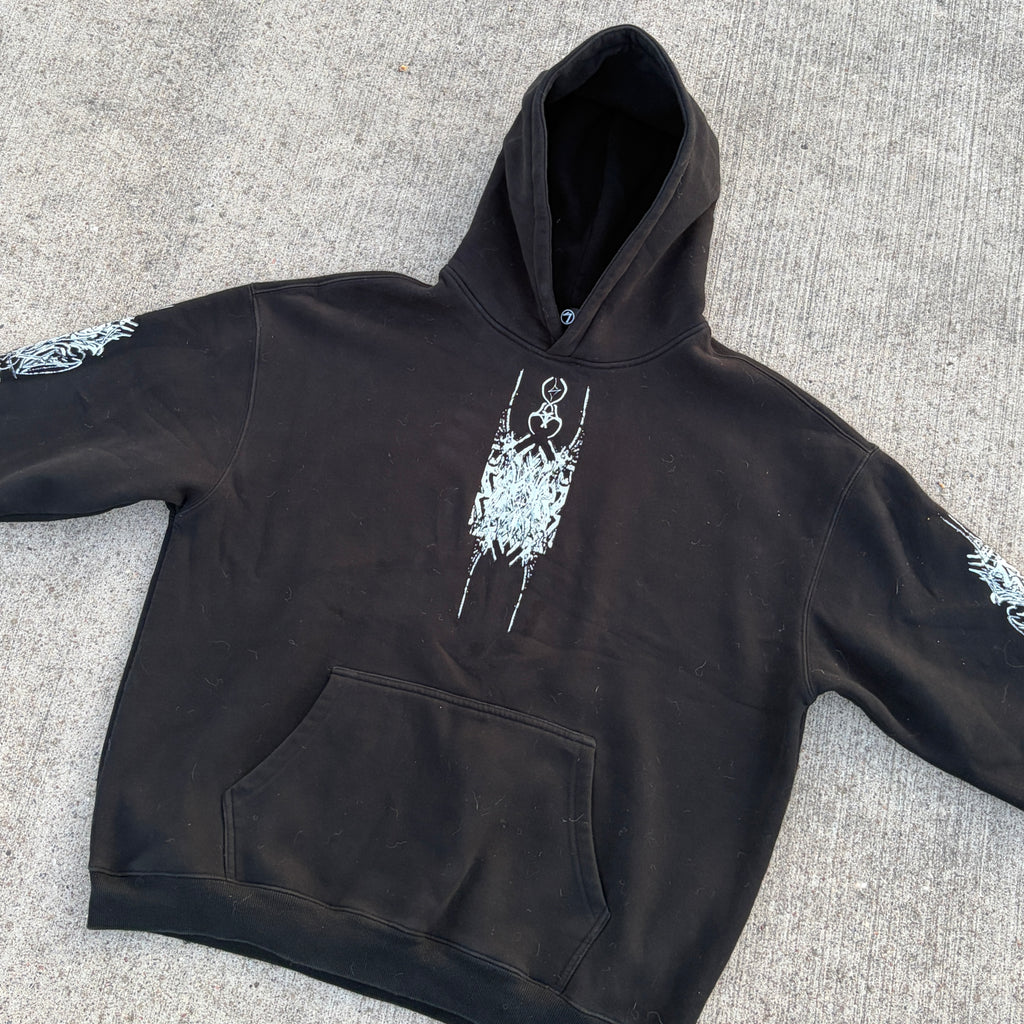 Signature Crossed 
Hoodie