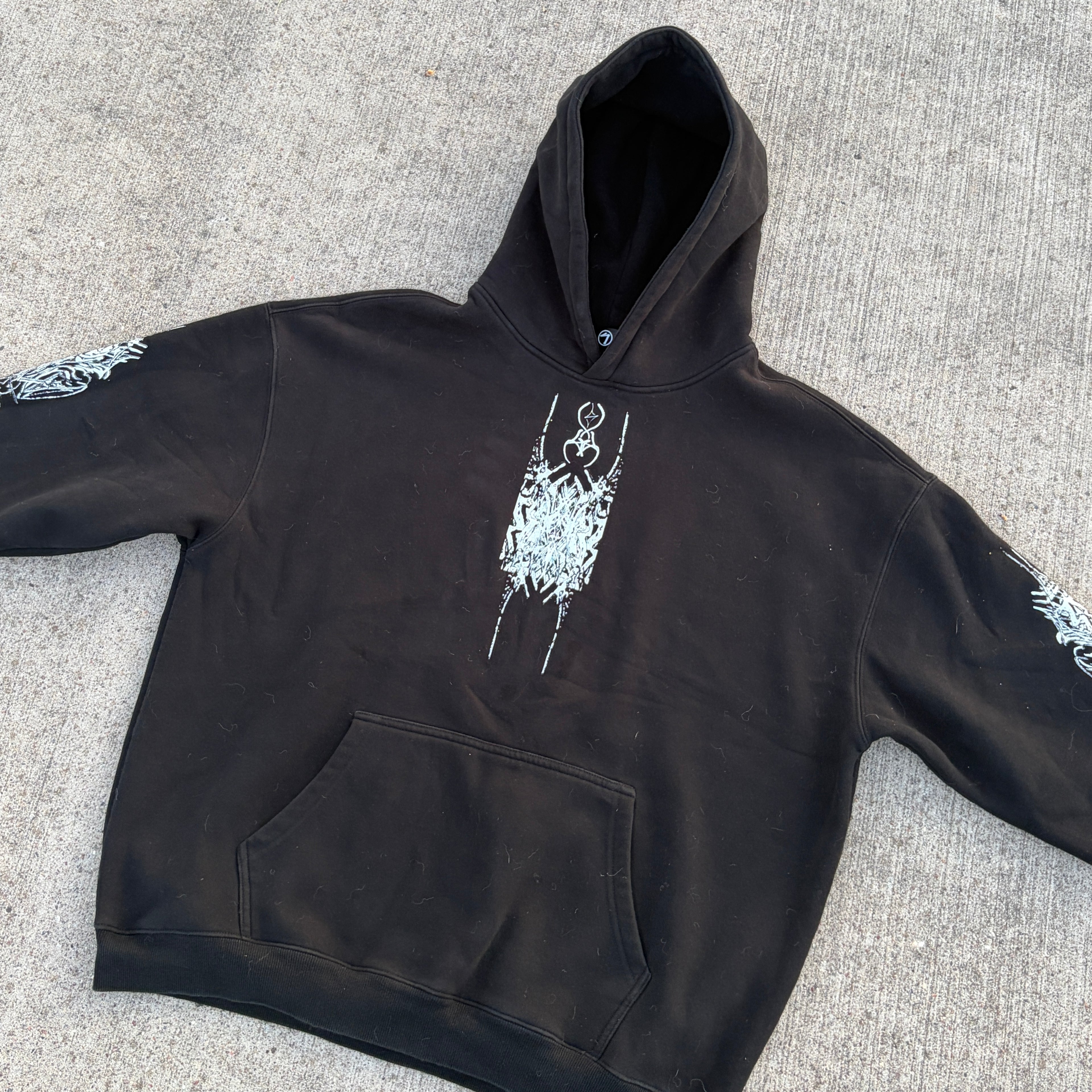 Signature Crossed 
Hoodie
