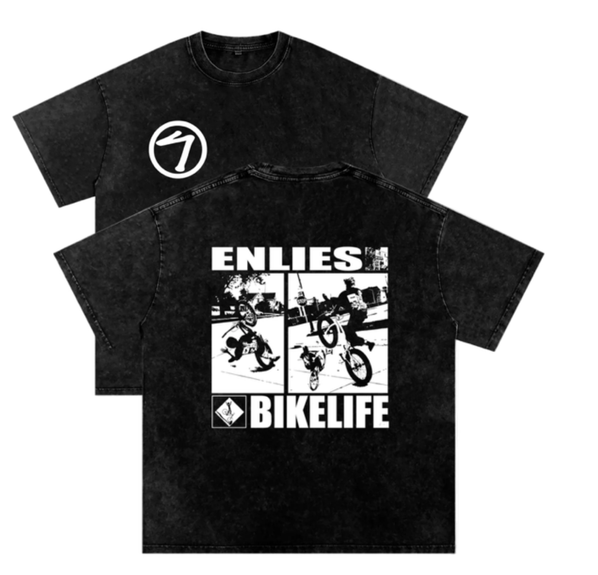 Original Bikelife Wheelie Designed Tee