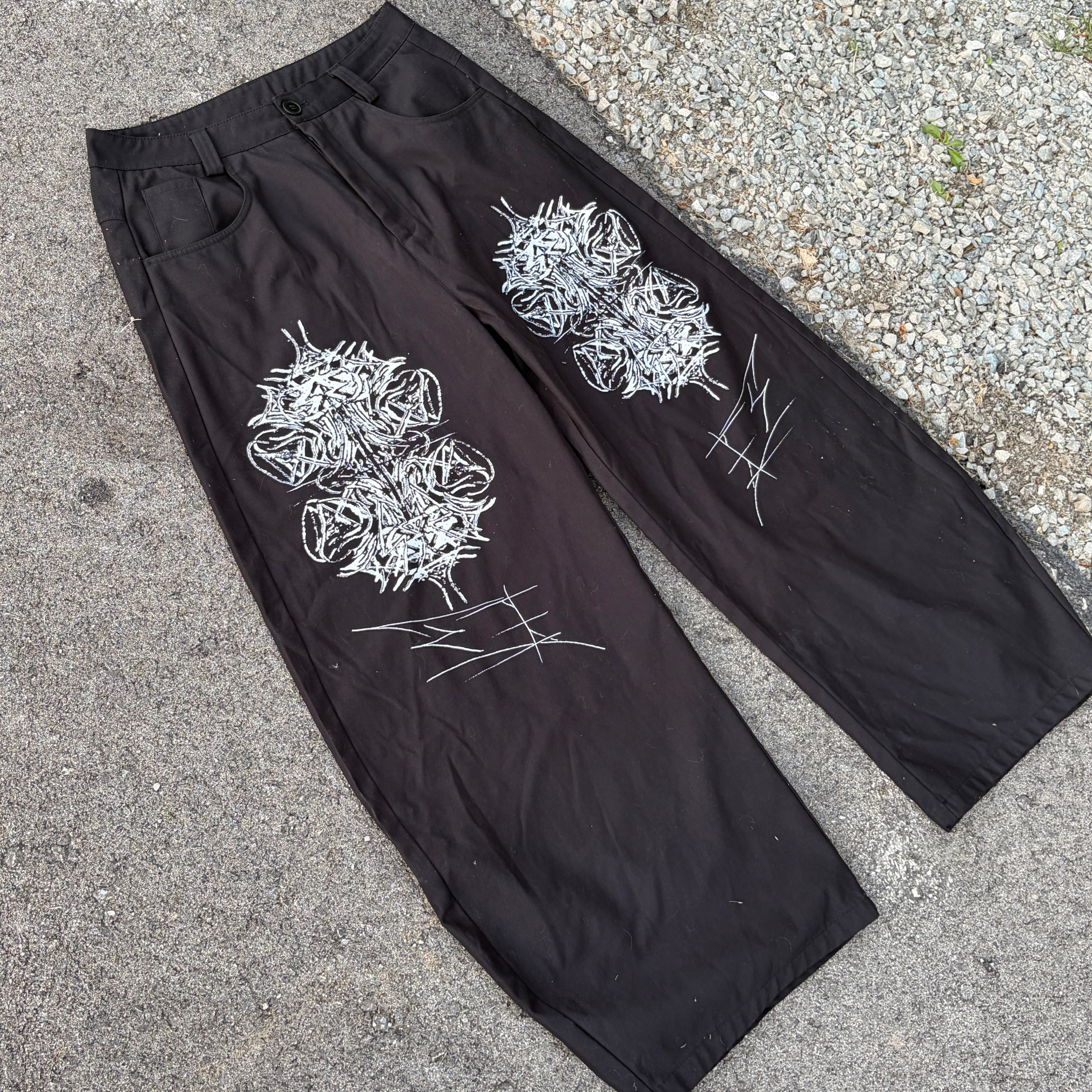 Signature Crossed Dress Pants