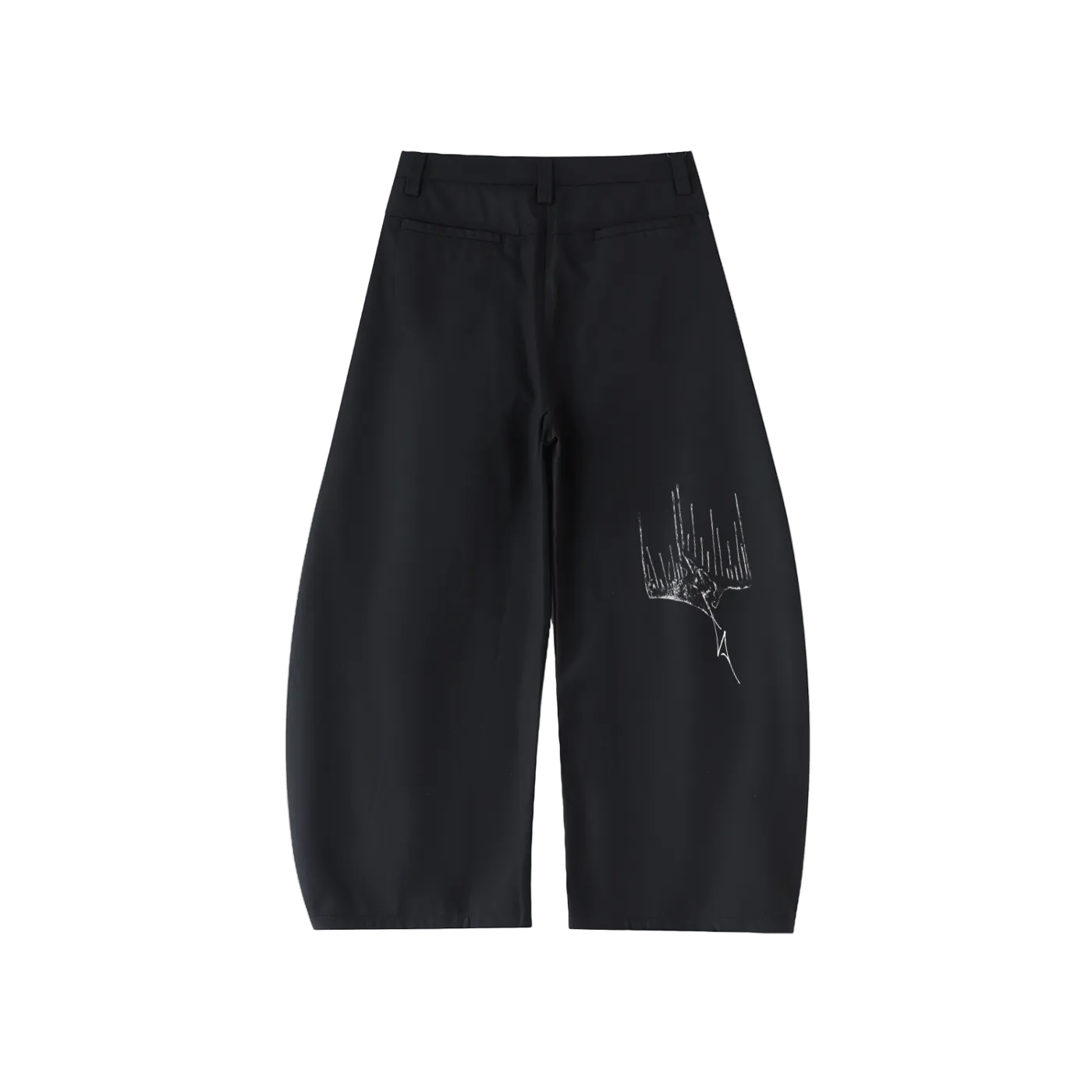 Signature Styled Swerve Baggy Dresspants
