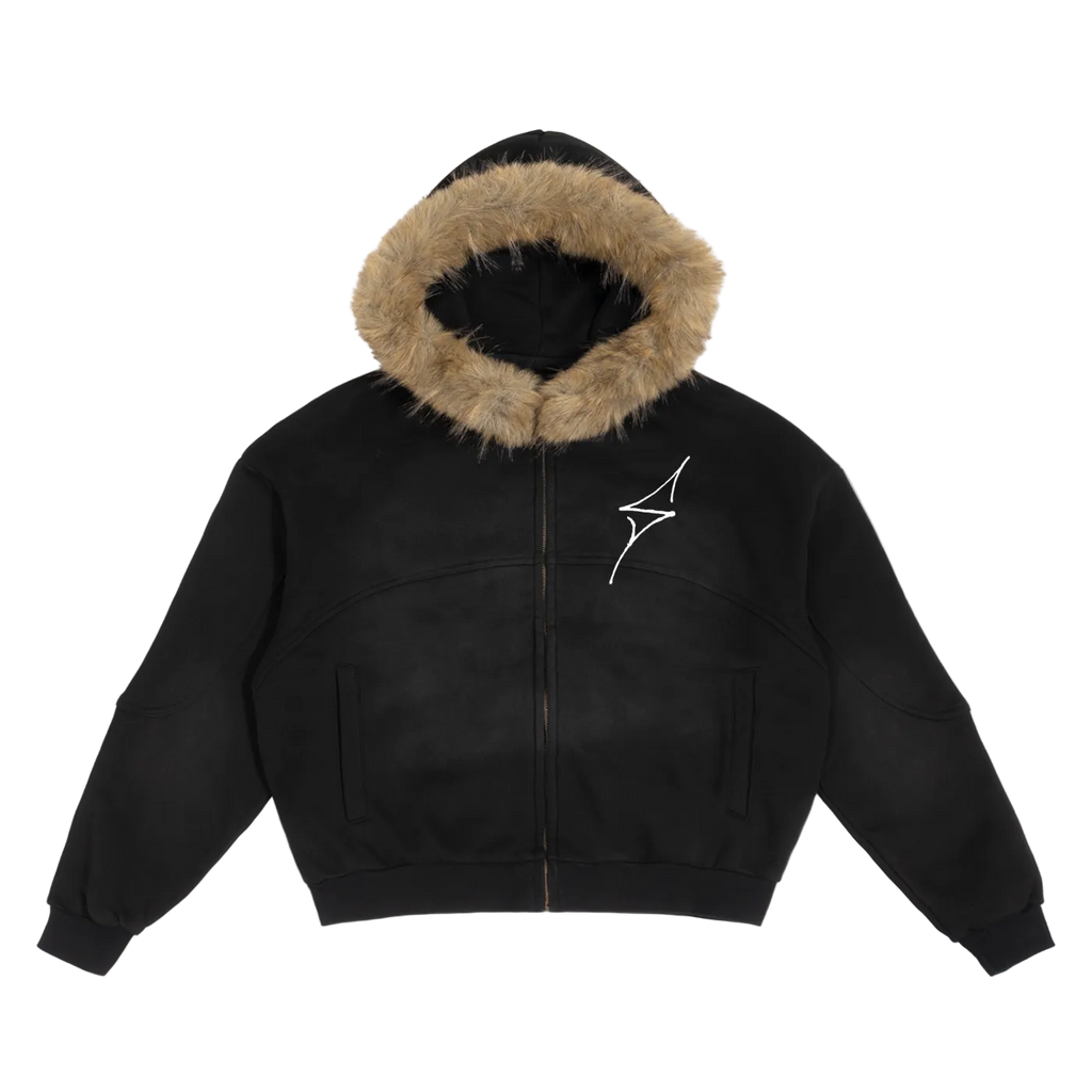 Papyrus Signed Bikelife Styled Hoodie (Detachable Fur-Hooded)