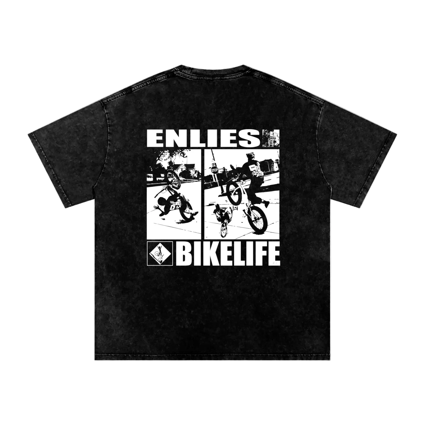 Original Bikelife Wheelie Designed Tee