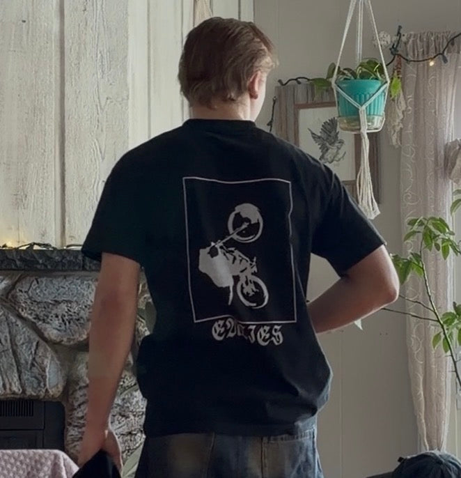 Emoto Styled 12 o'clock scrape tee