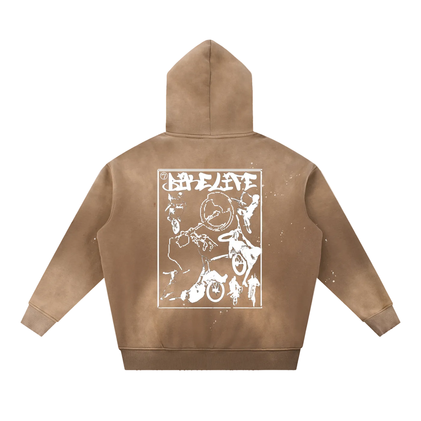 Bikelife Drop-Back Hoodie