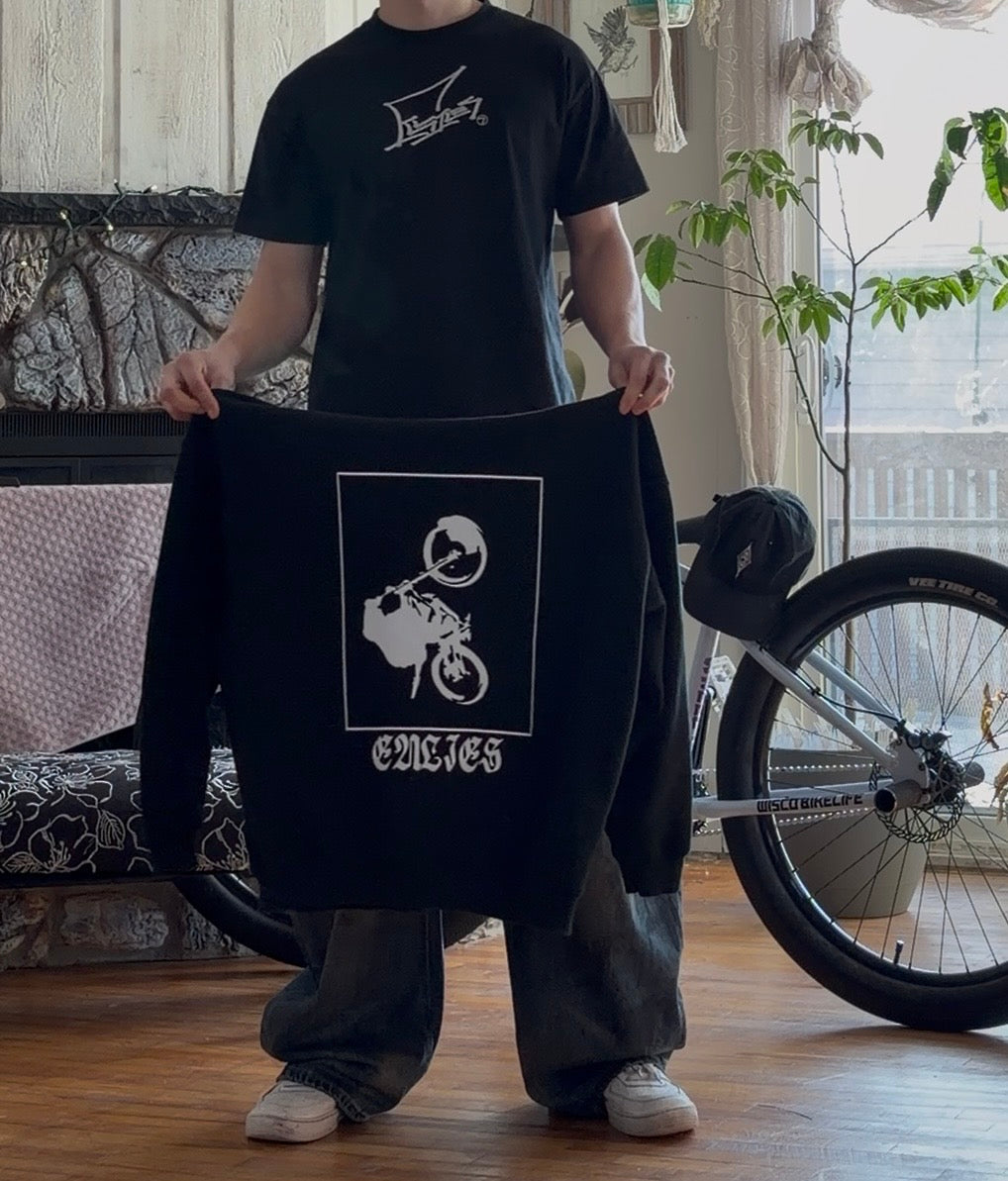 Emoto Styled 12o'clock Scrape Hoodie