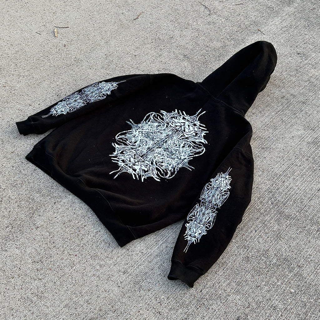 Signature Crossed 
Hoodie