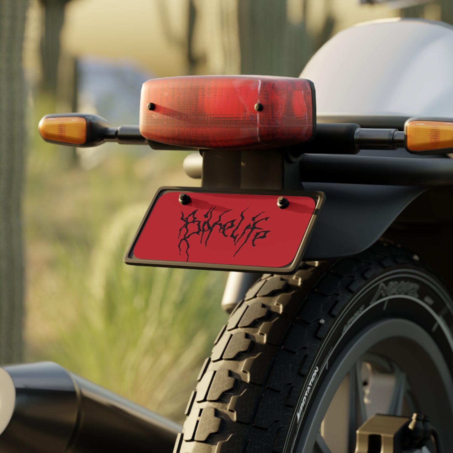 Bikelife Mini License Plate