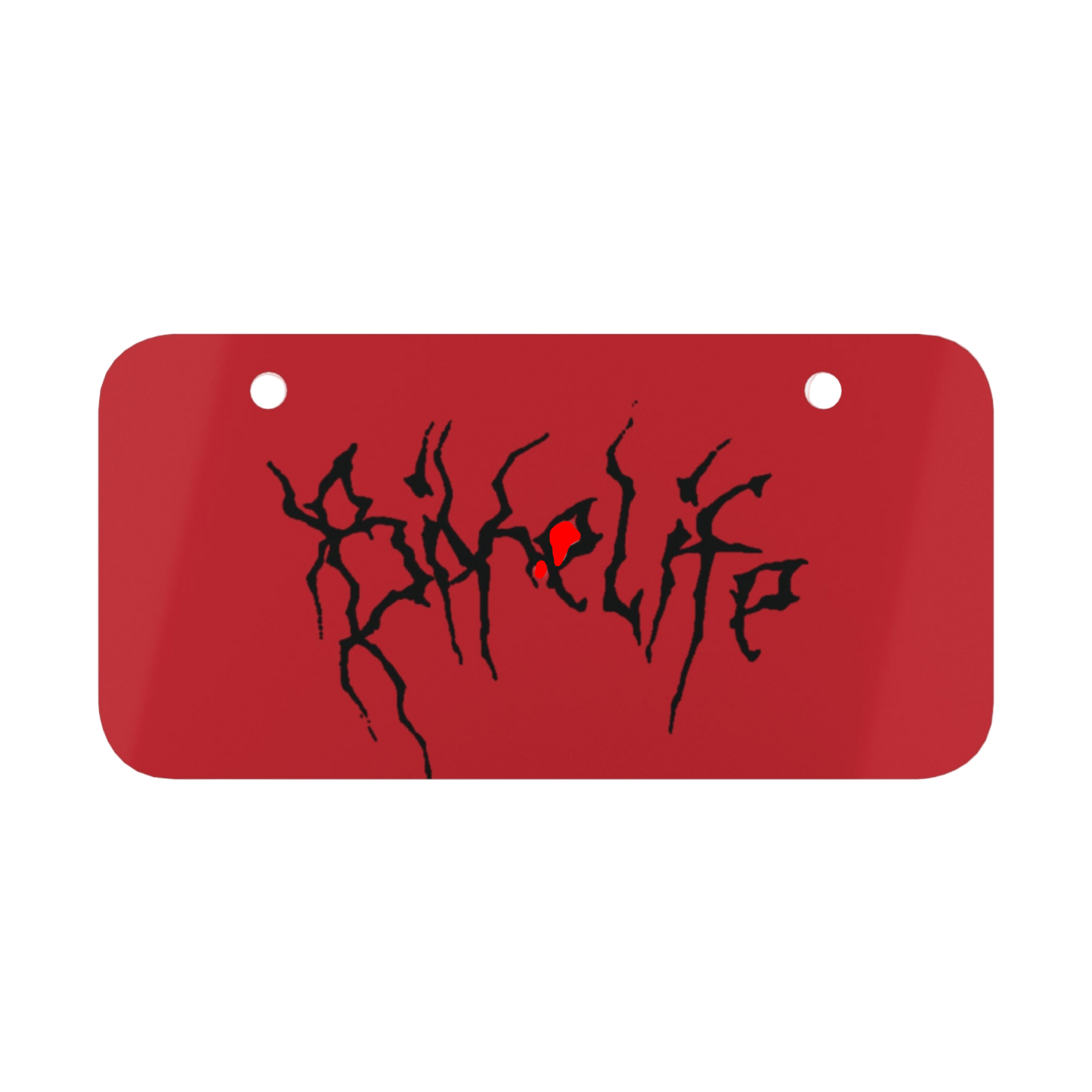 Bikelife Mini License Plate