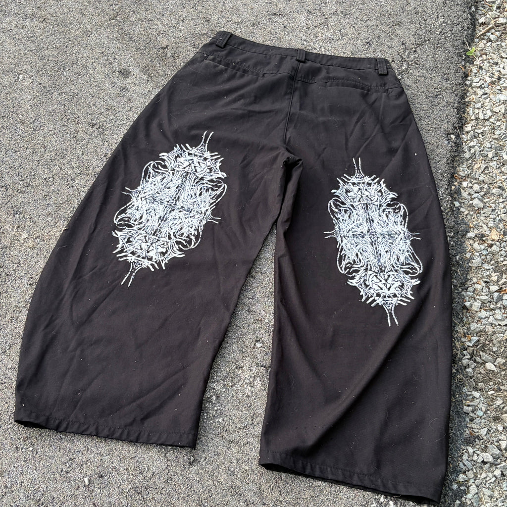 Signature Crossed Dress Pants