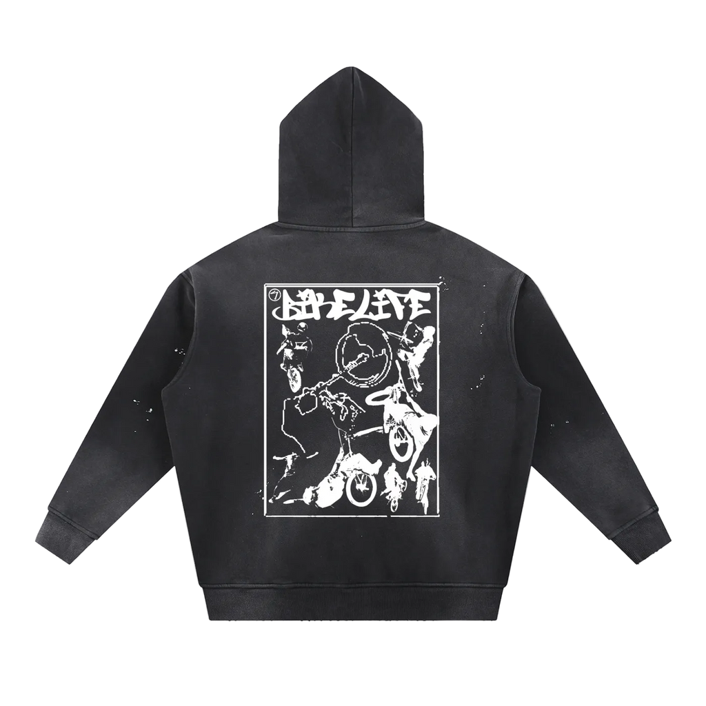 Bikelife Drop-Back Hoodie