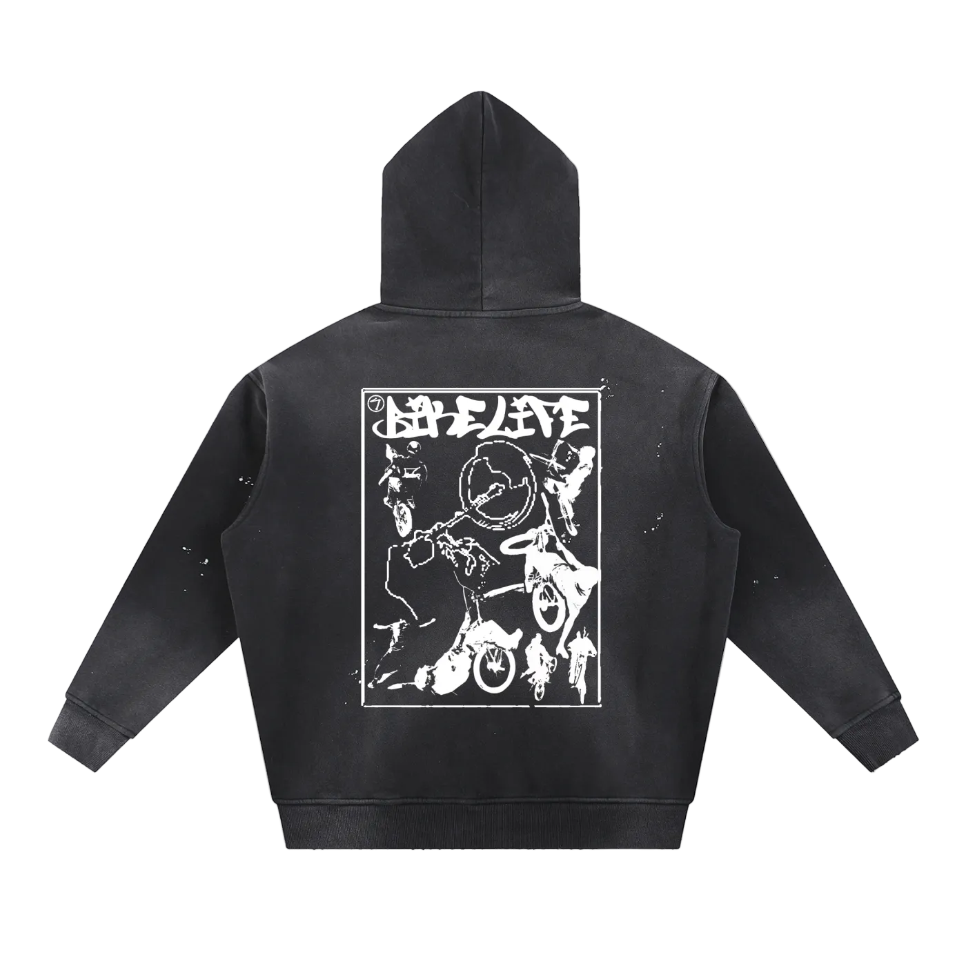 Bikelife Drop-Back Hoodie