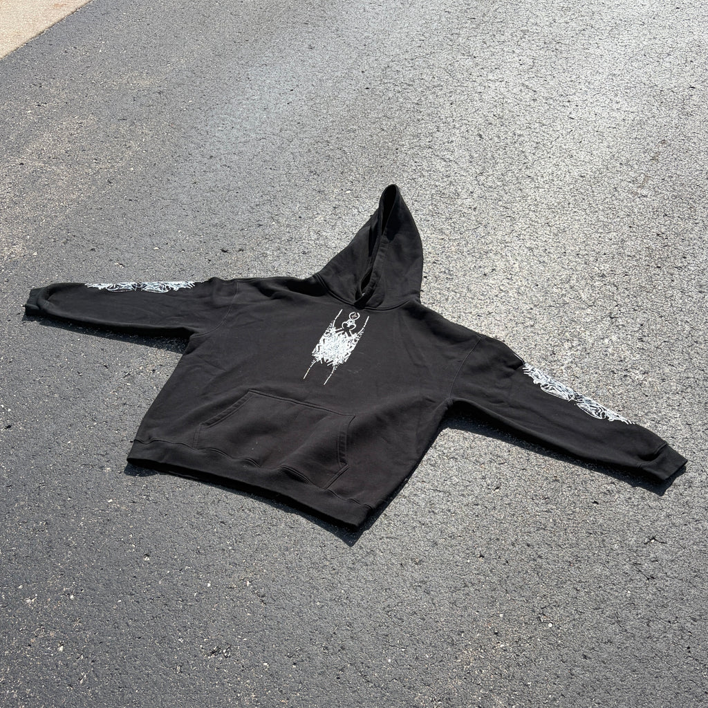 Signature Crossed 
Hoodie