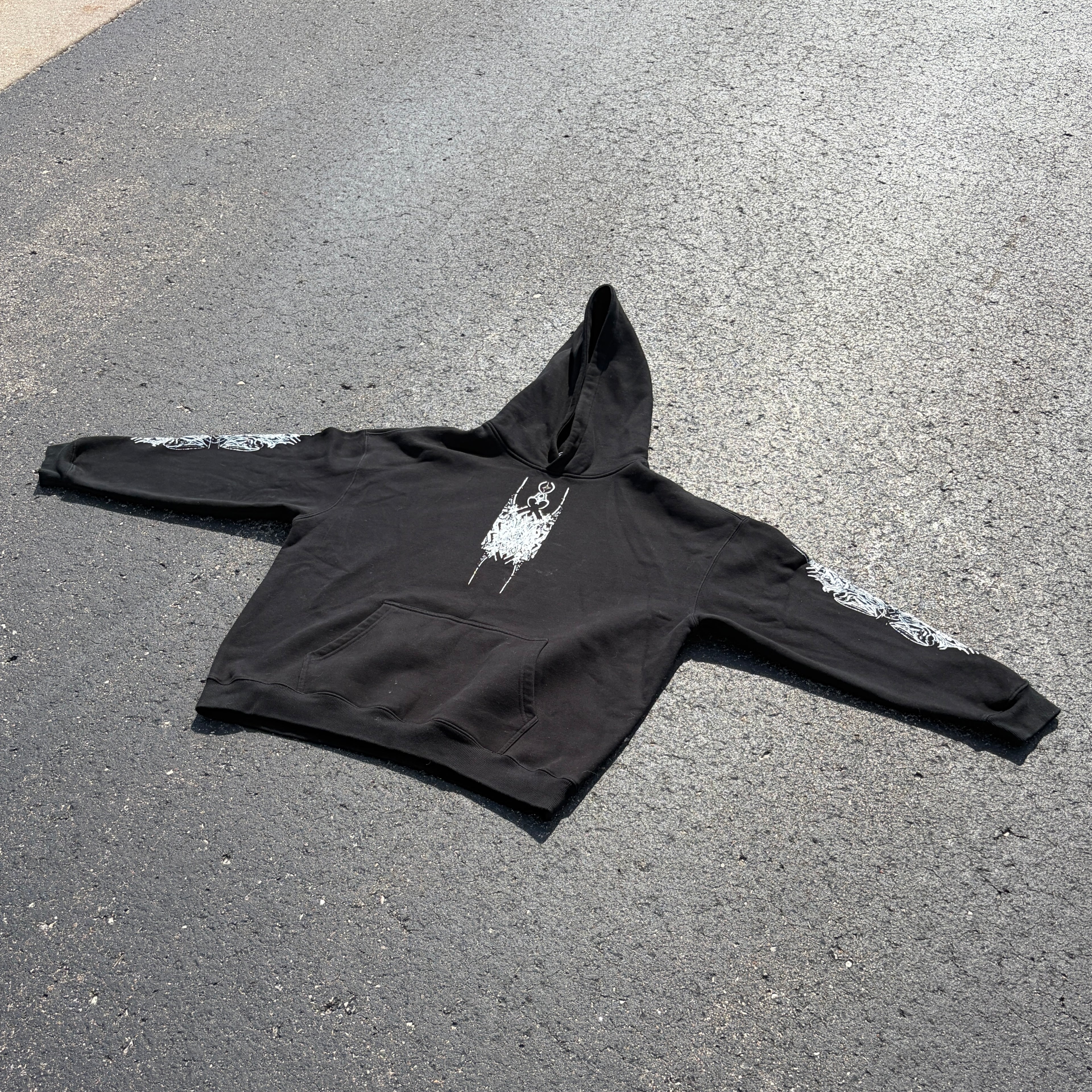 Signature Crossed 
Hoodie