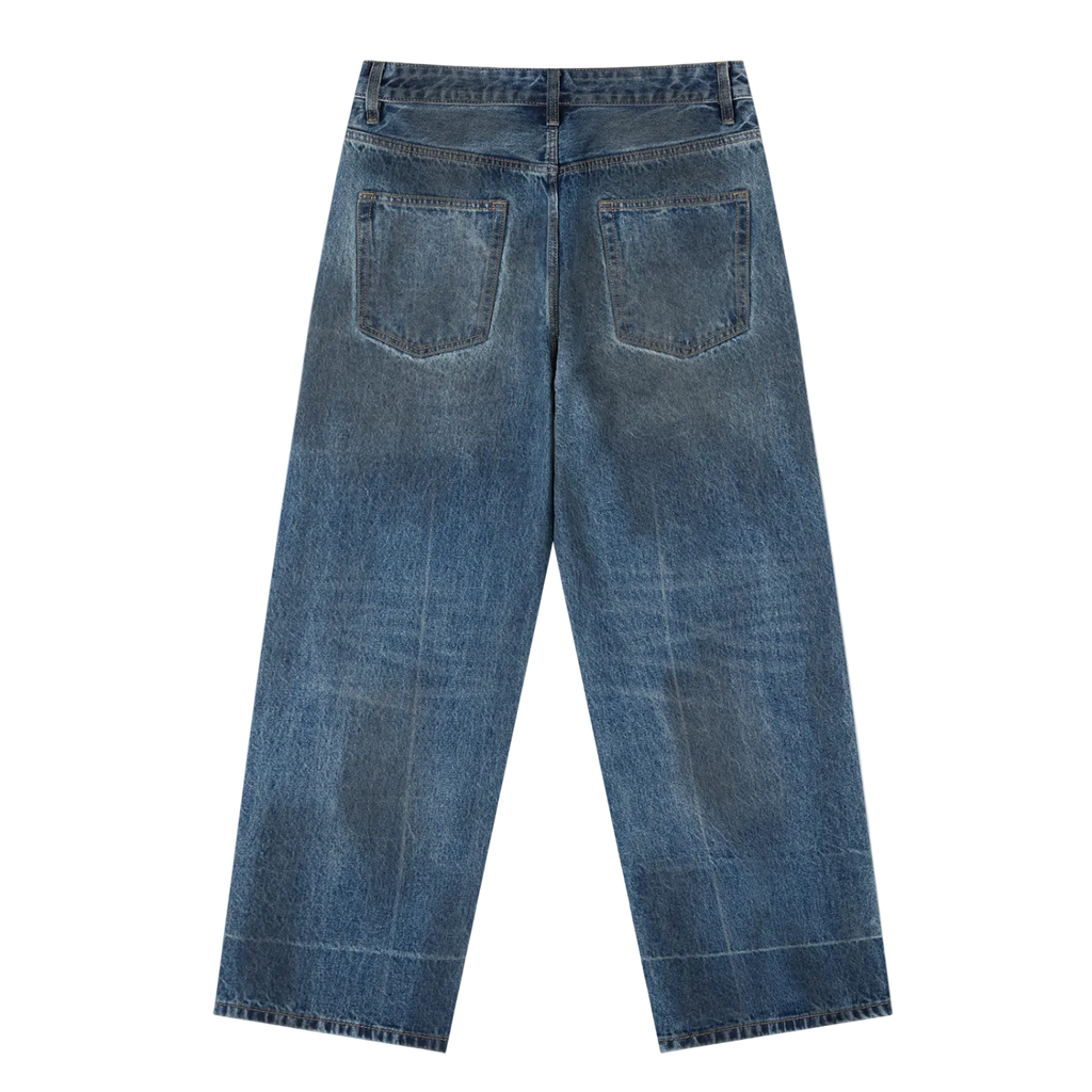 Signature Papyrus Bikelife Styled Blue Jeans