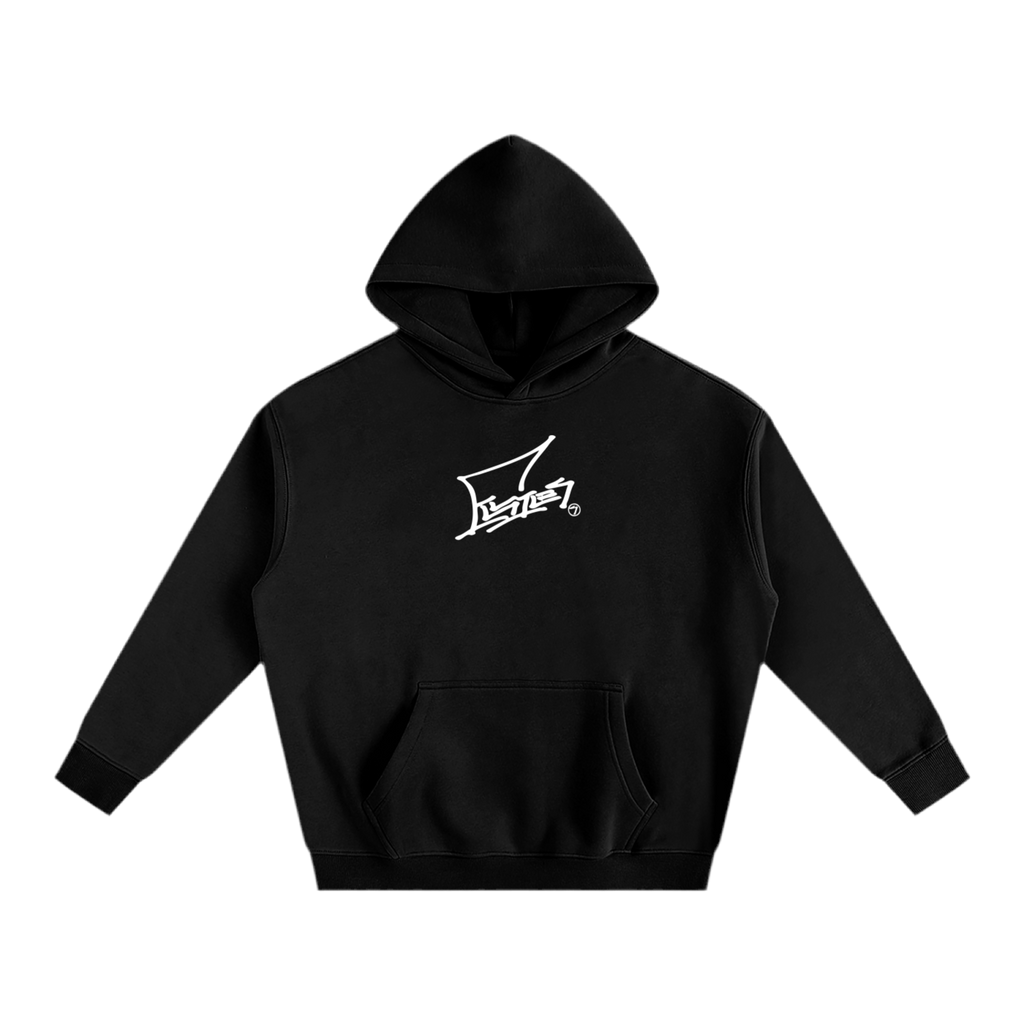 Emoto Styled 12o'clock Scrape Hoodie