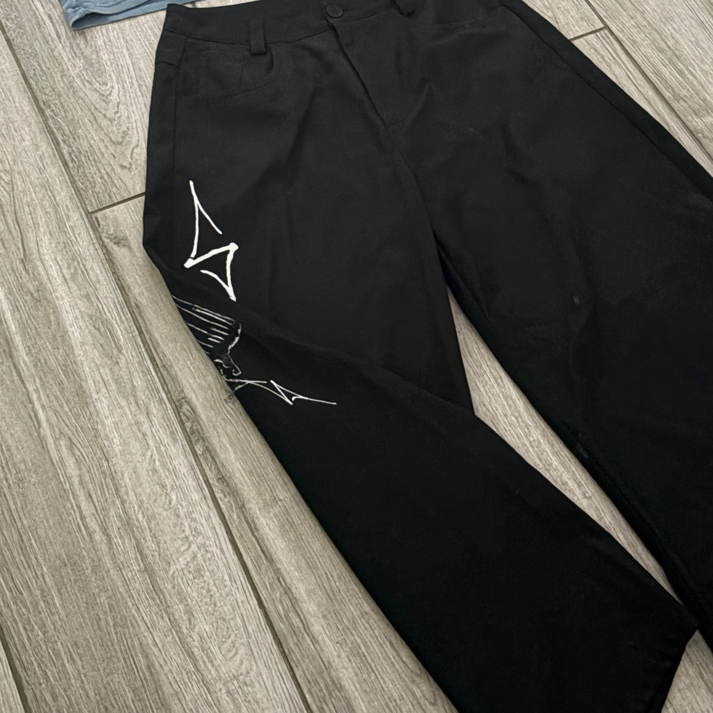 Signature Styled Swerve Baggy Dresspants