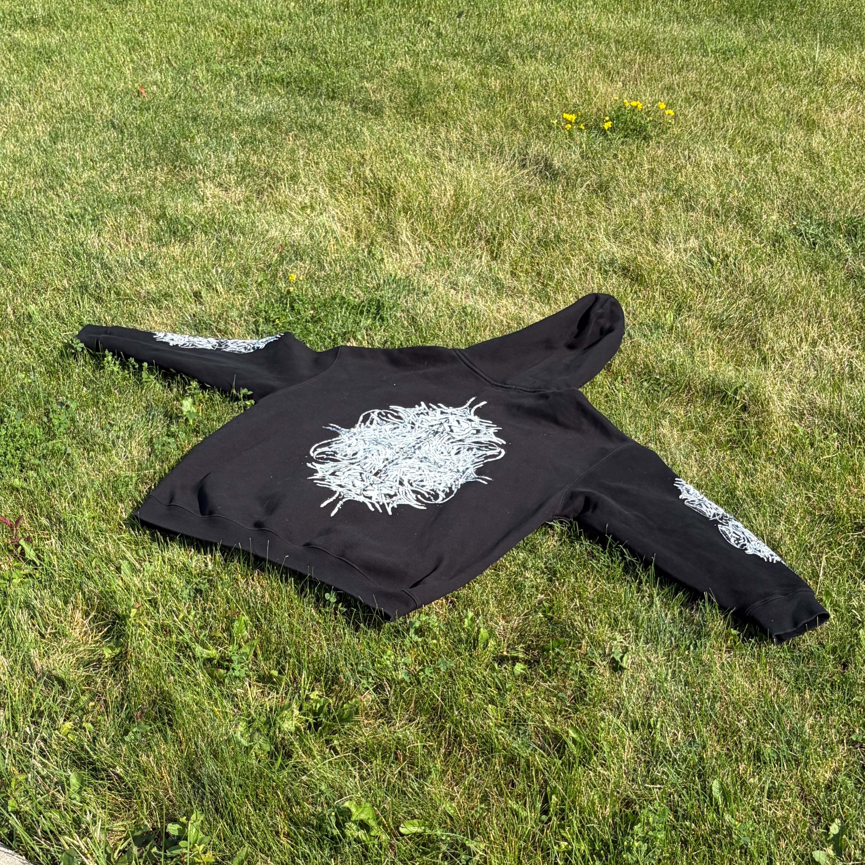Signature Crossed 
Hoodie