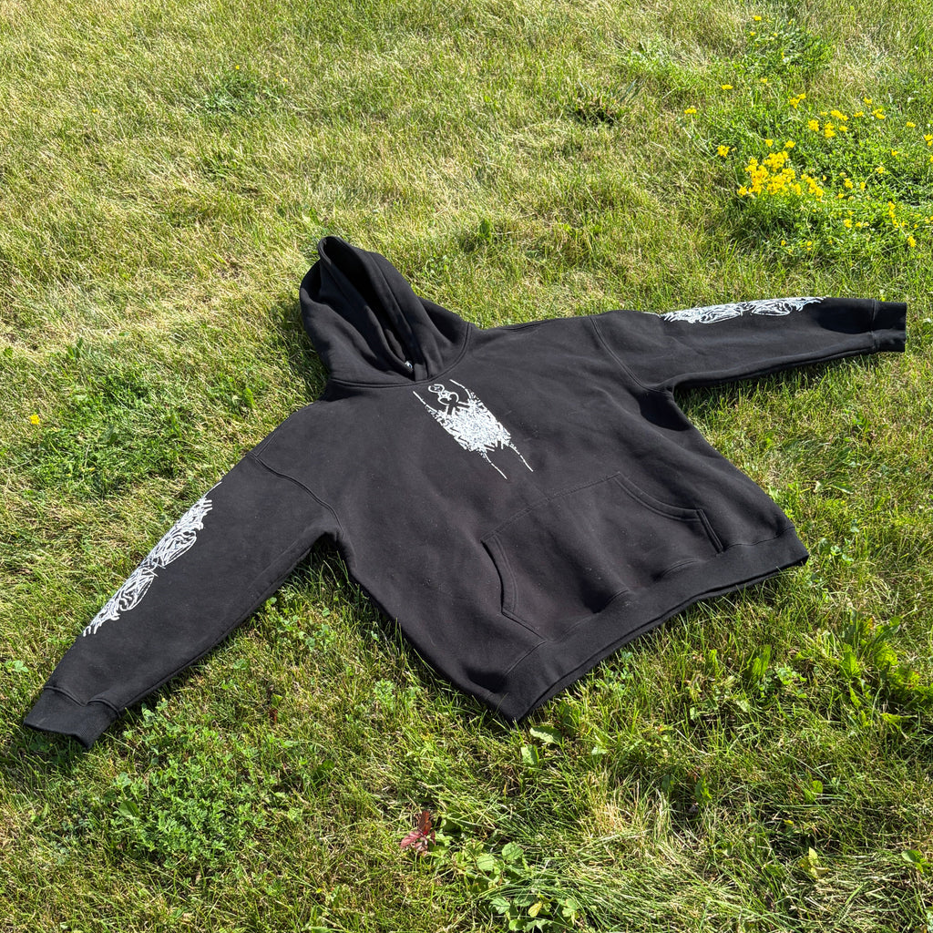 Signature Crossed 
Hoodie