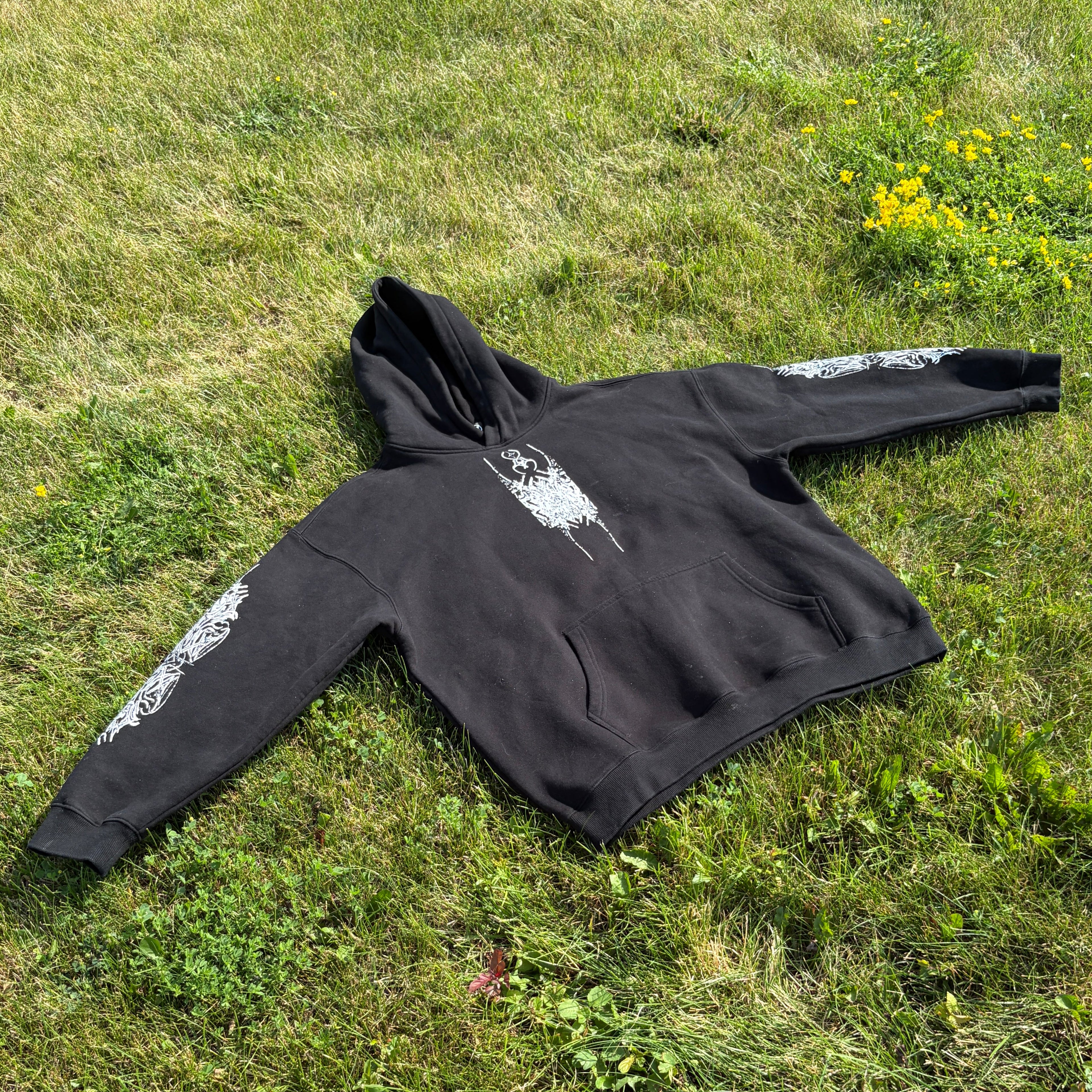 Signature Crossed 
Hoodie