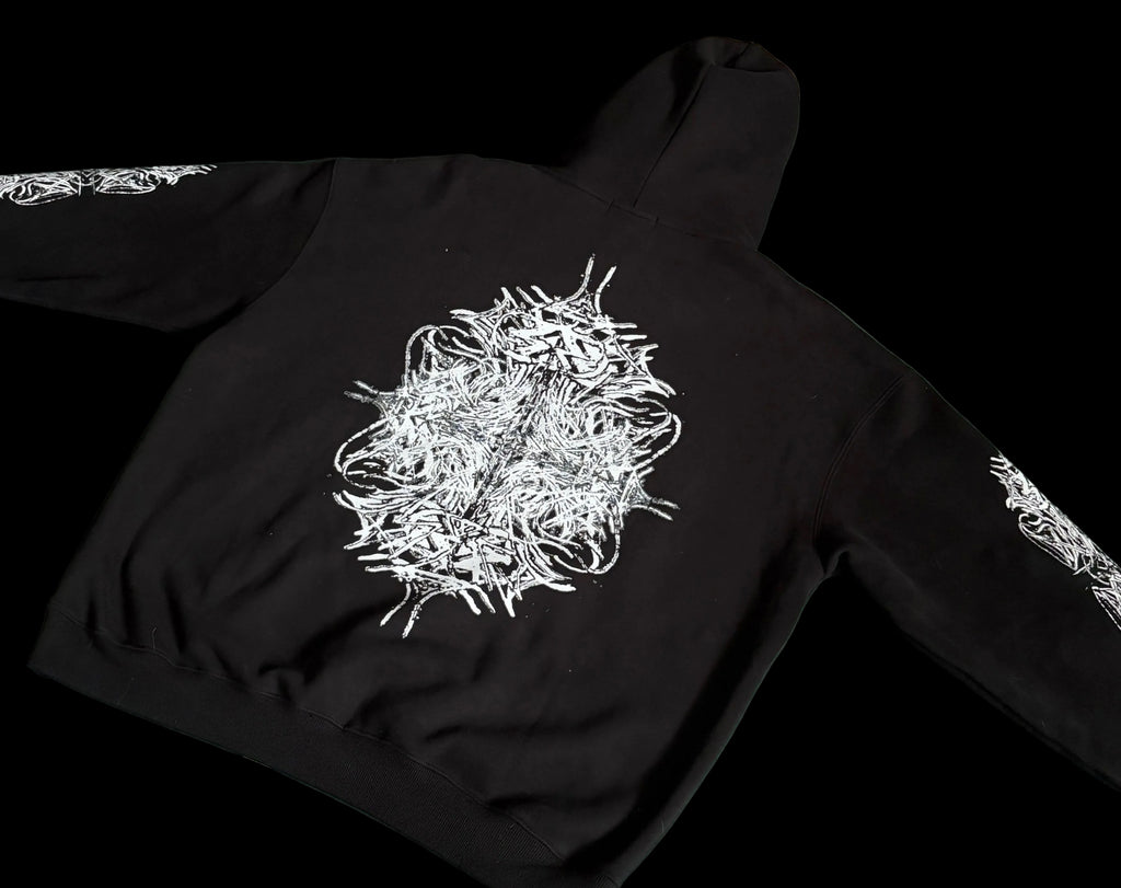 Signature Crossed 
Hoodie