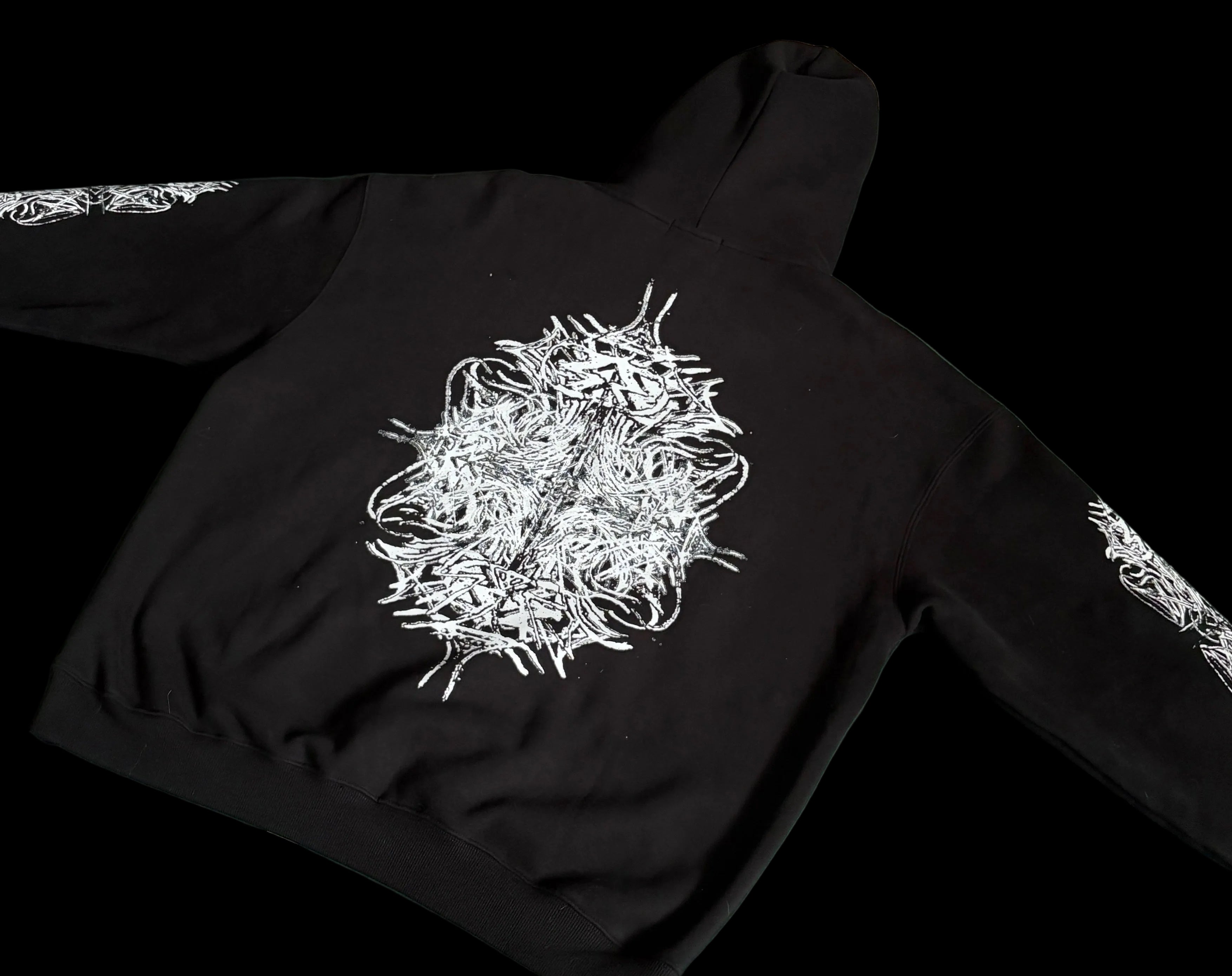Signature Crossed 
Hoodie