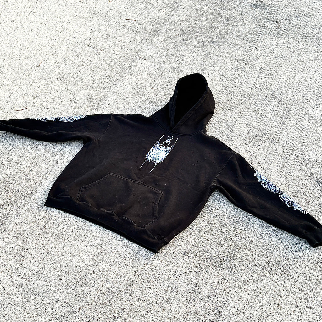 Signature Crossed 
Hoodie