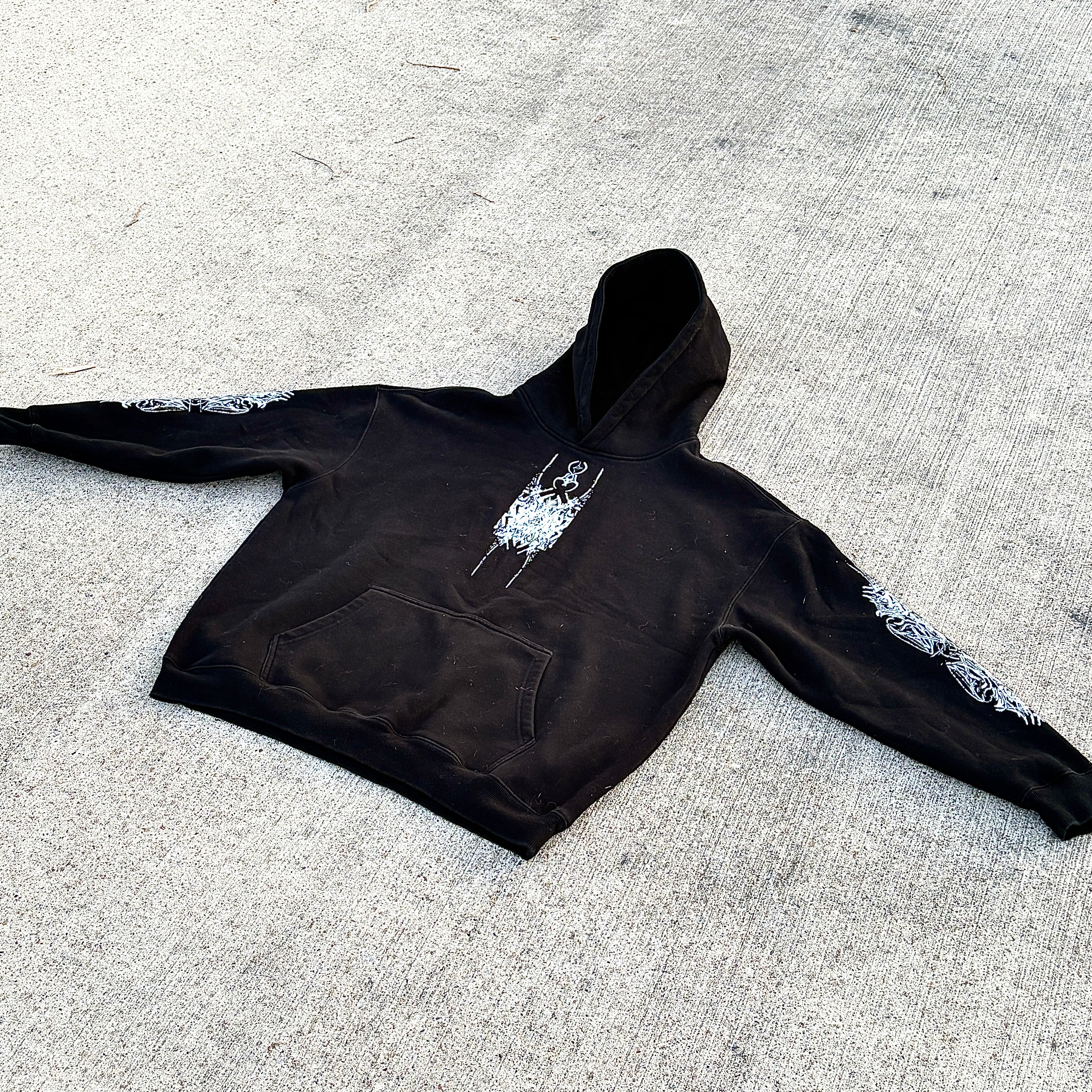 Signature Crossed 
Hoodie