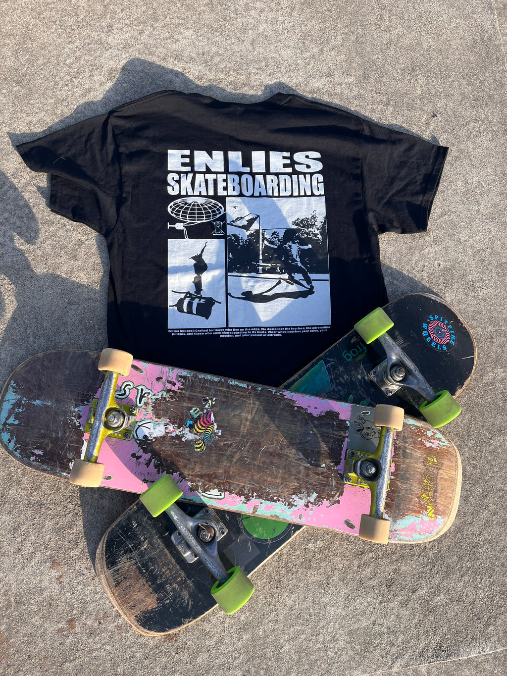 Enlies Skateboard Tee