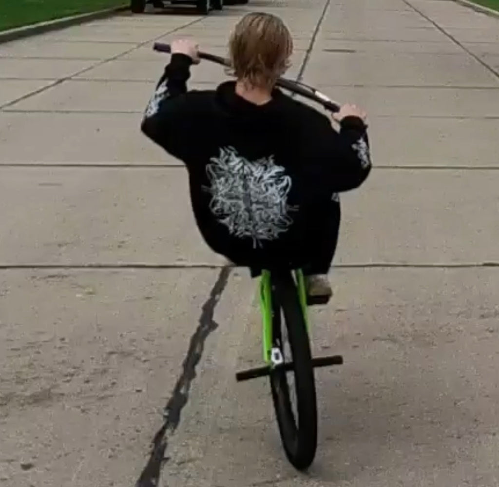 Signature Crossed 
Hoodie