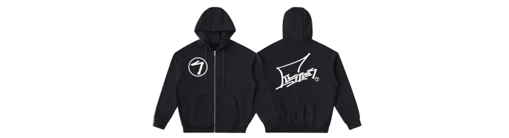 ENLIES signature Zip Up Hoodie
