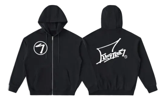 ENLIES signature Zip Up Hoodie
