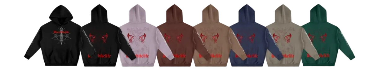 Bikelife Styled Wisco Hoodie