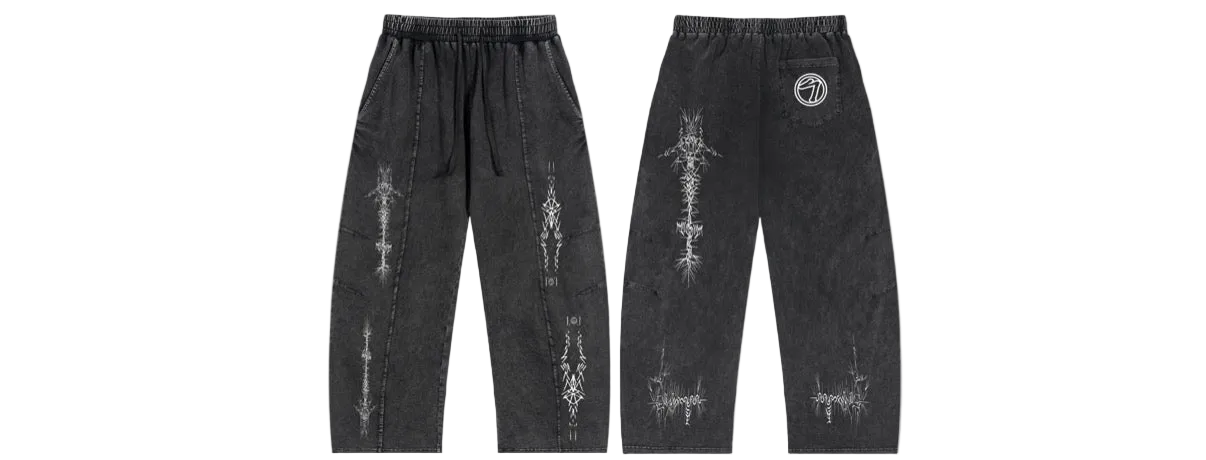 Signature Engraved Sweatpants