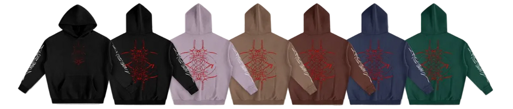 Blood Red Signature Hoodie