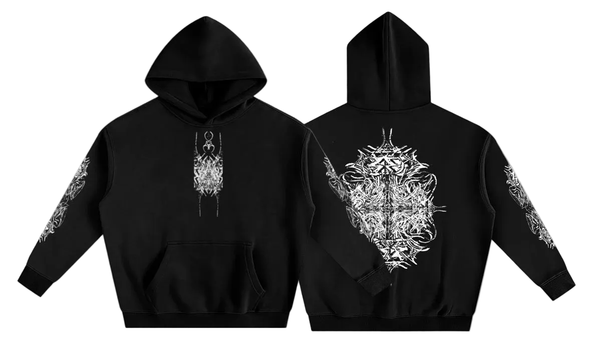Signature Crossed 
Hoodie