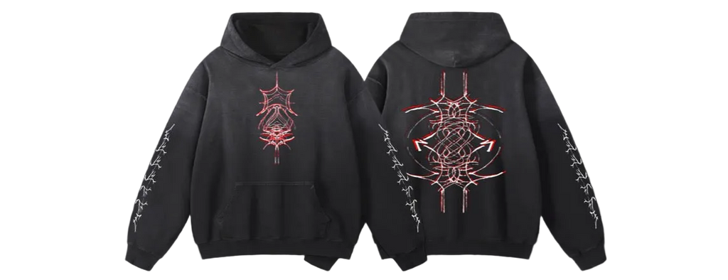 Blood Red Signature Hoodie