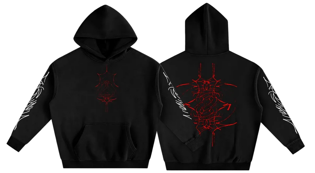 Blood Red Signature Hoodie