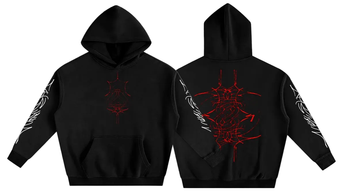 Blood Red Signature Hoodie