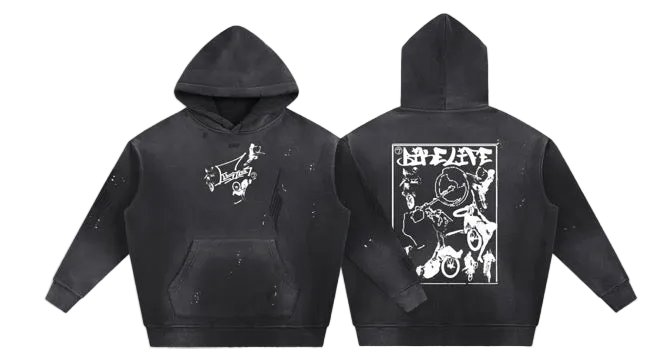 Bikelife Drop-Back Hoodie