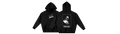 Emoto Styled 12o'clock Scrape Hoodie