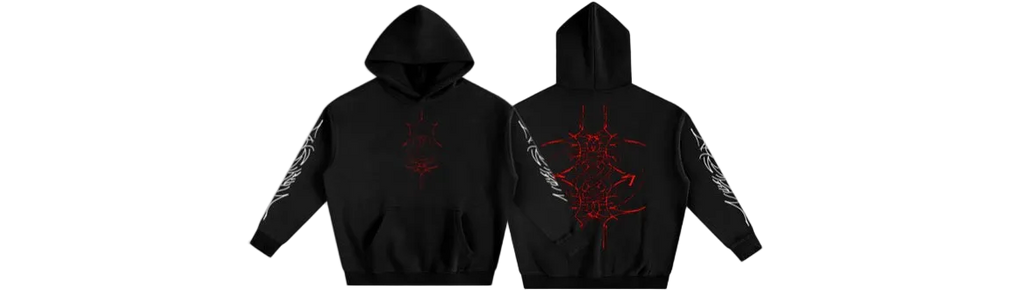 Blood Red Signature Hoodie