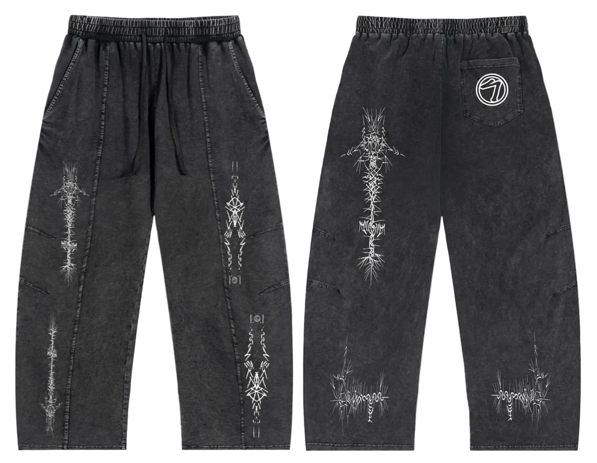 Signature Engraved Sweatpants