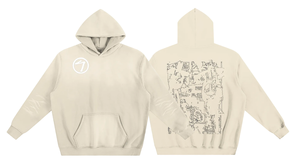 Light Bikelife Handdrag Hoodie