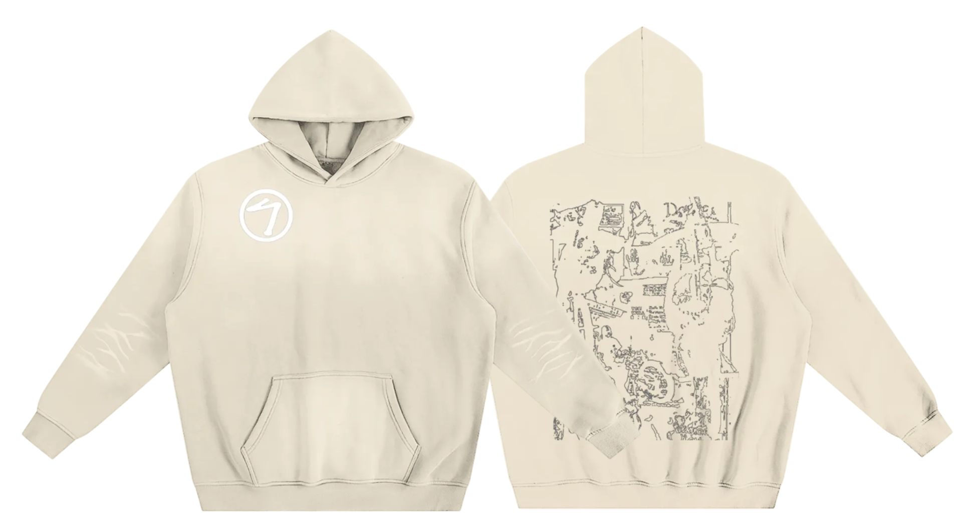 Light Bikelife Handdrag Hoodie