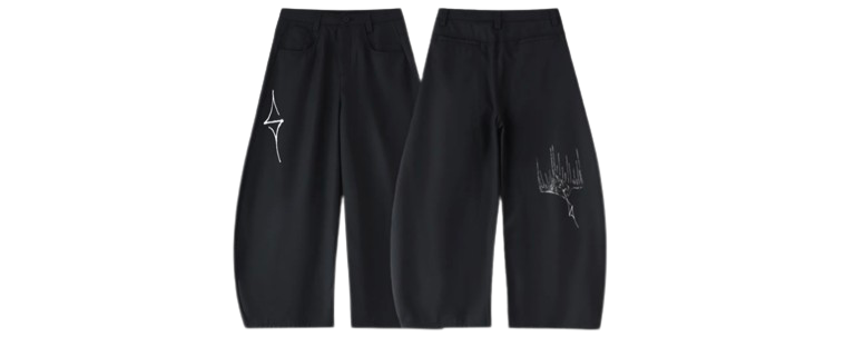 Signature Styled Swerve Baggy Dresspants